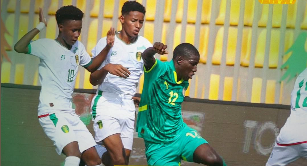UFOA-A U17 : le Sénégal bat la Mauritanie et file en demi-finales