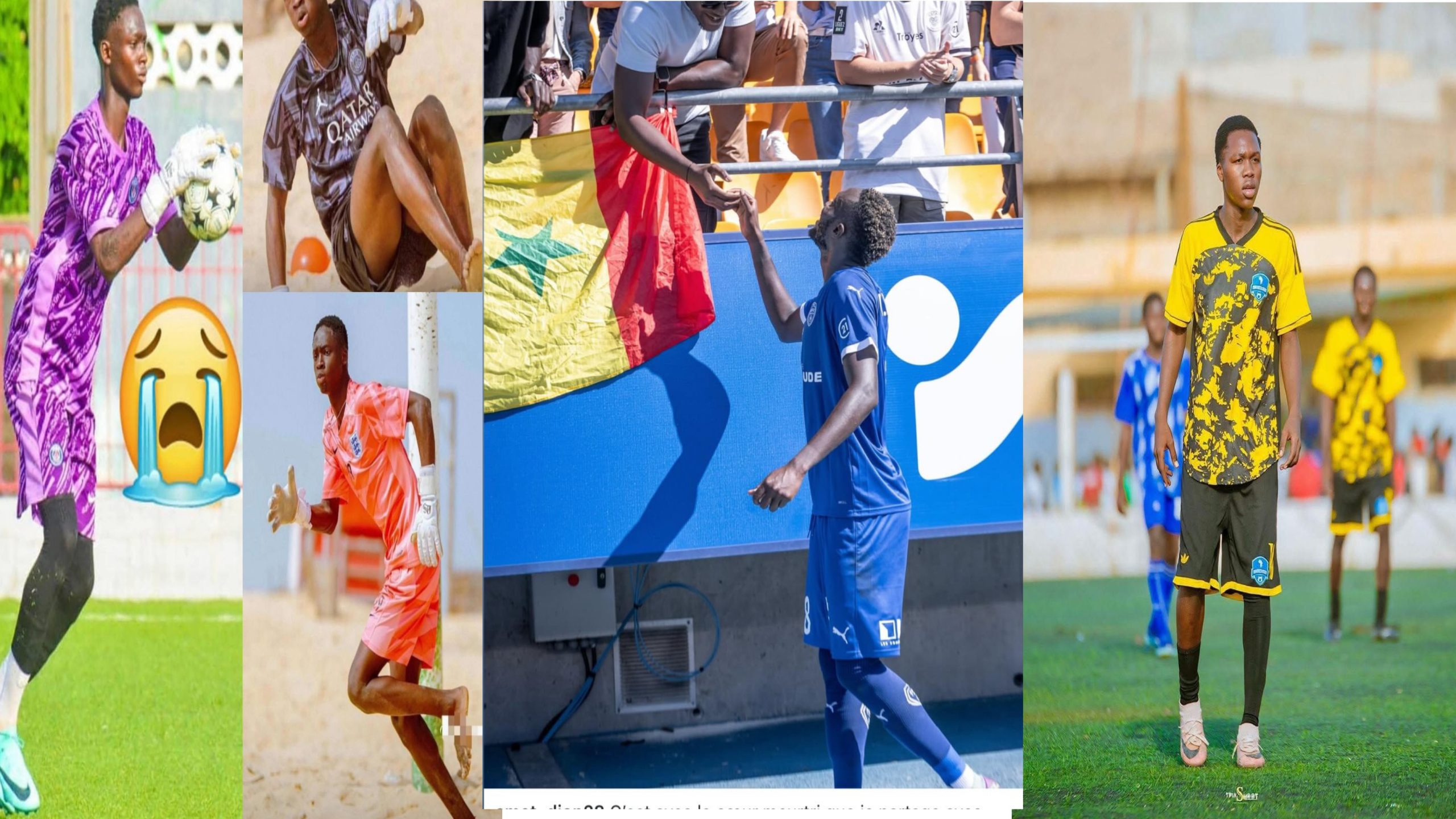 L’international Sénégalais Mouhamed Diop tire la sonnette d’alarme après la disparition tragique de Cheikh Touré "il faut que ça arrête »