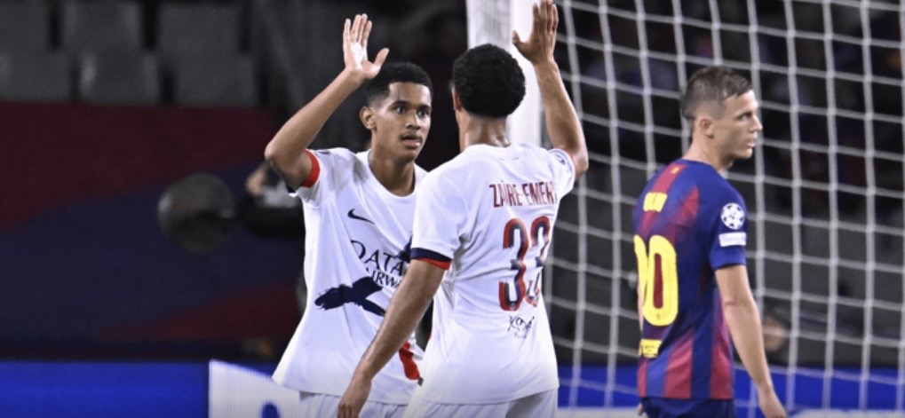 League des Champions : Le PSG triomphe contre le Barça (2-1)