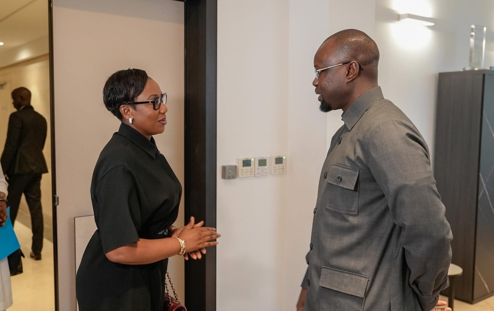 Audience : Le Premier ministre a reçu la Vice-Présidente de la Commission de la CEDEAO