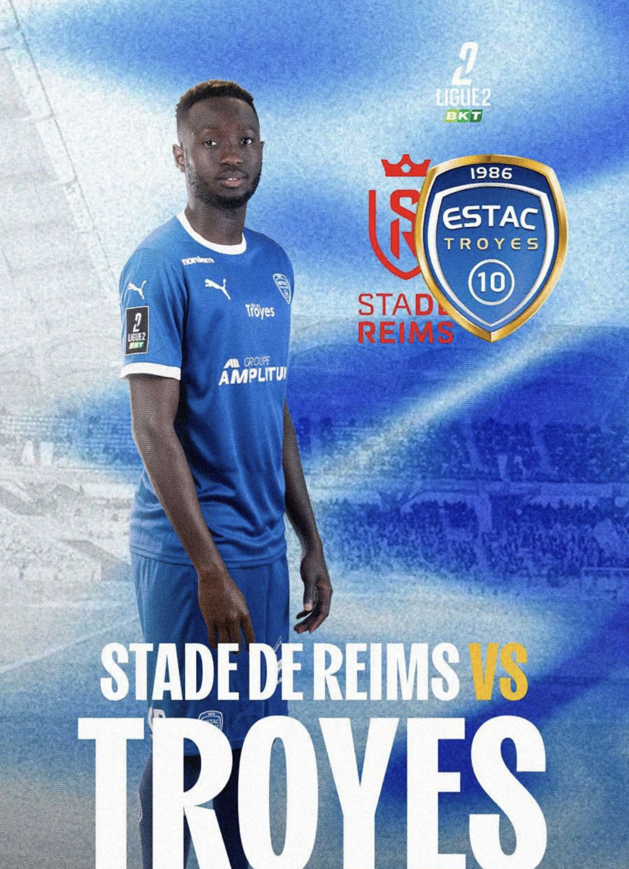 Ligue 2 : derby sous tension entre Reims et Troyes ce vendredi