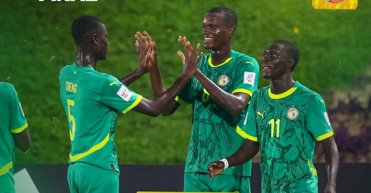 Mondial U17 : le Sénégal écrase les Émirats arabes unis (5-0) et termine premier de son groupe