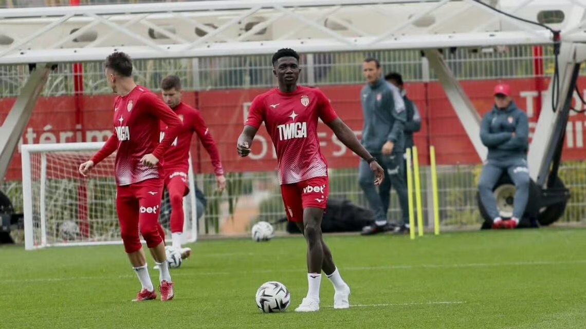 AS Monaco : Lamine Camara de retour à l’entraînement, ce vendredi