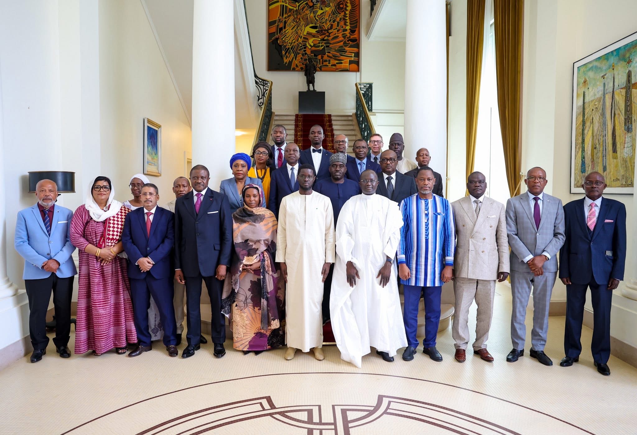 Palais : Le Chef de l’Etat a également reçu le Comité des ministres de l’Asecna