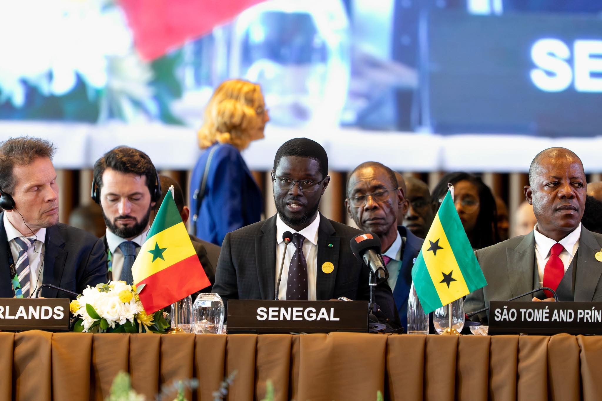 Le Président Faye au Sommet UE–UA : "La paix durable passe par une coopération repensée"