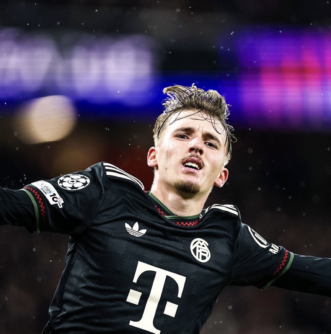 Lennart Karl, 17 ans, entre déjà dans l’histoire du Bayern en Ligue des Champions