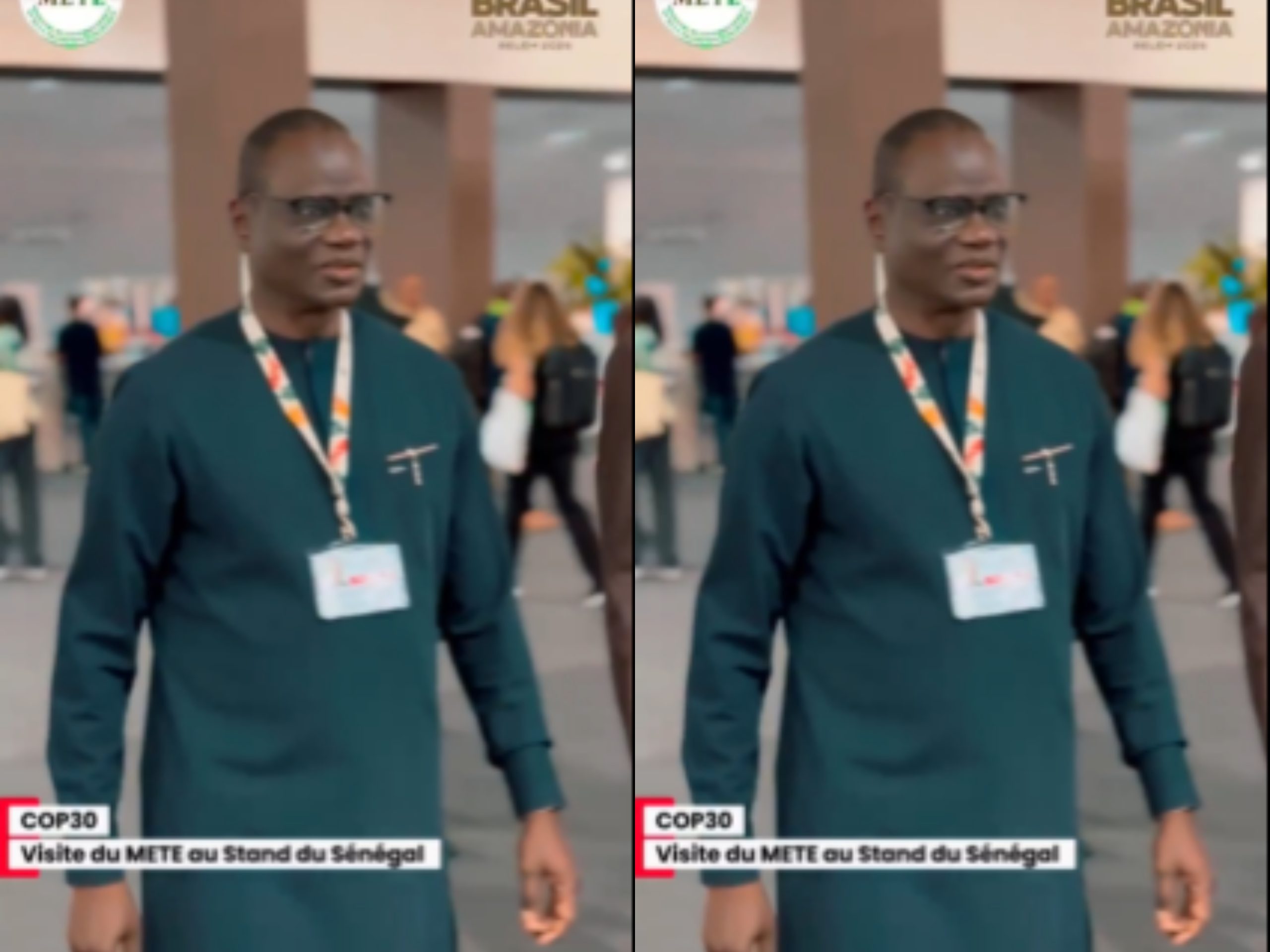 Abdourahmane Diouf se signale à Belem (Brésil)