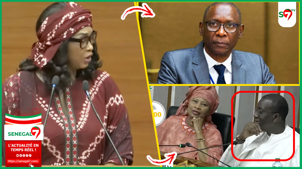 (Vidéo) Les interrogations pertinentes de Maimouna Bousso au ministre Cheikh Niang devant Amadou Ba présent à l’assemblée Nationale