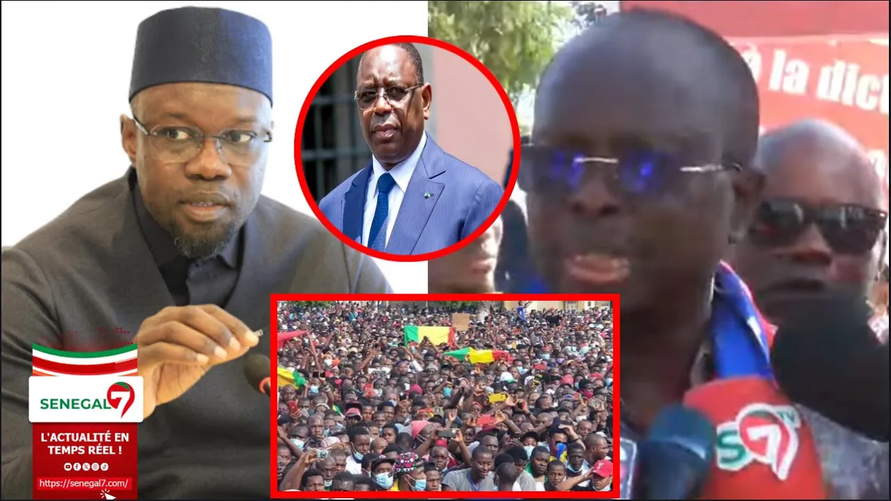(Vidéo) Marche du FDR : Modou Diagne Fada lance des piques à Ousmane Sonko