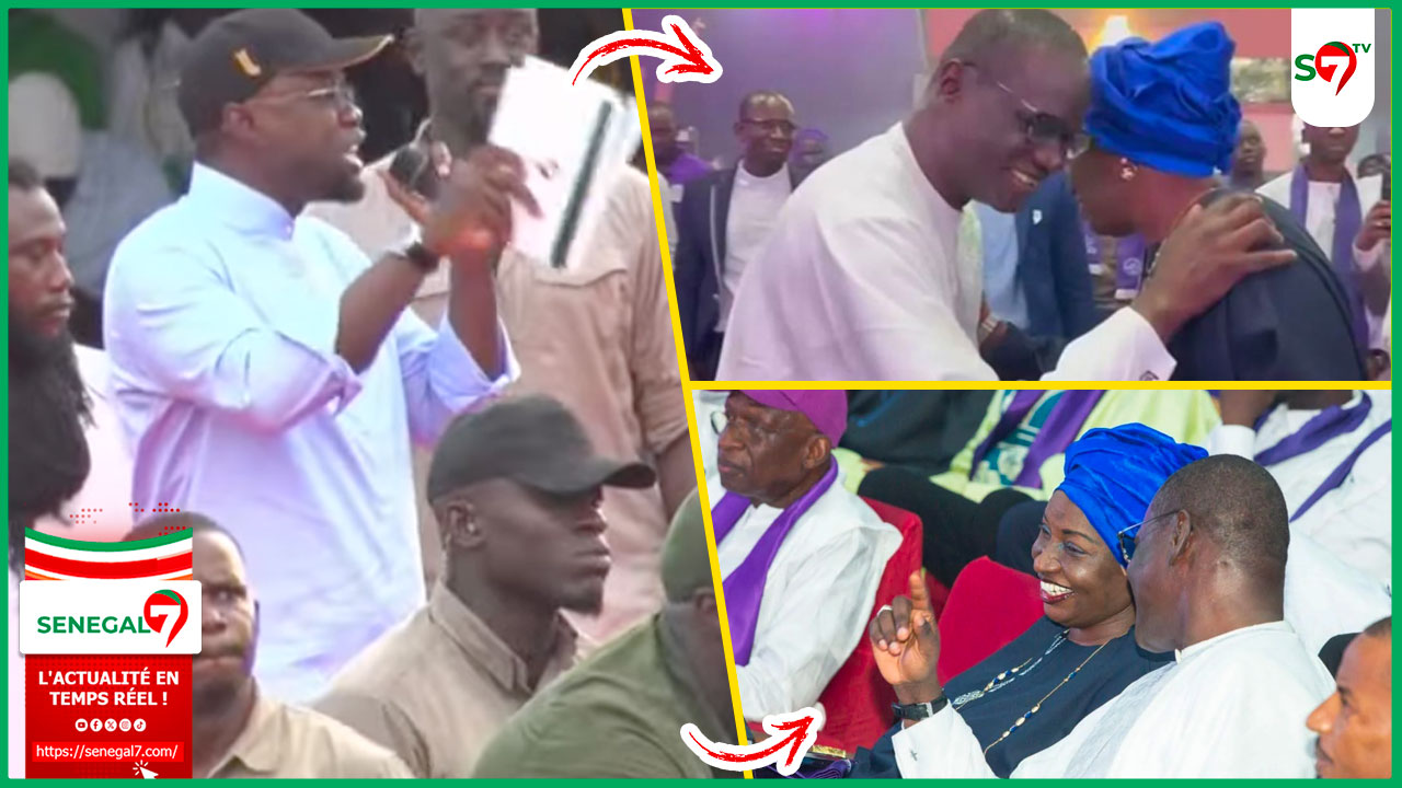 (Vidéo) Tera Meeting: SONKO @tt@que severement Mimi Touré & Dr Abdourahmane Diouf "Dinagnefi Diogué"