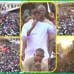 (Vidéo) SONKO « Macky Bou Amé Fitt Day Ñibissi Wa Fatick Namm Nañko, Niakhtou National Bi… »