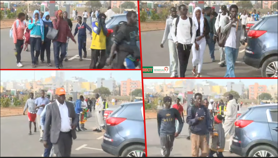 Tagato National : Premières vagues d'arrivées de supporters au stade Léopold Sédar Senghor (Vidéo)