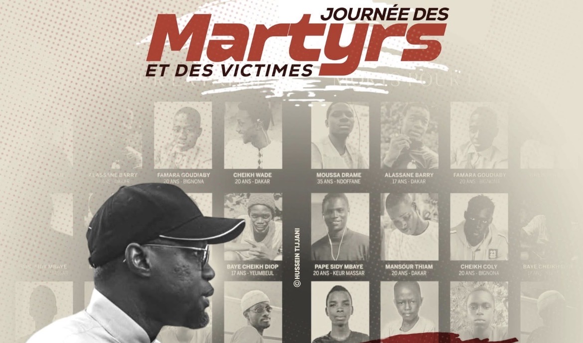 "La journée du 7 décembre 2025 est dédiée aux Martyrs et ex-détenus politiques", (PASTEF)