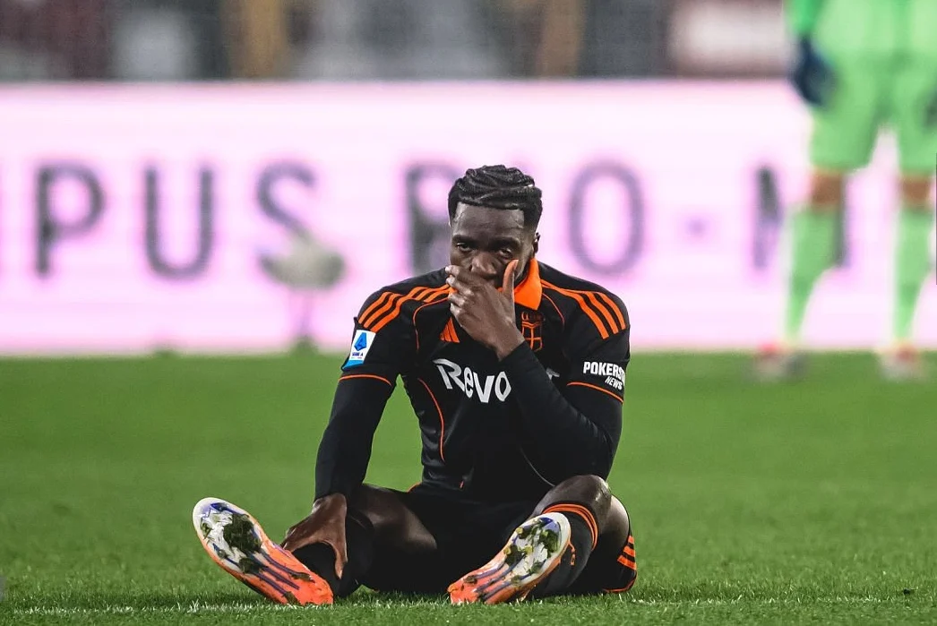 Como : Assane Diao sort sur blessure face à l’AS Roma