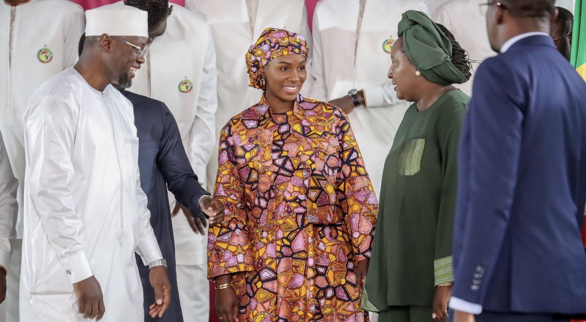 Remise du drapeau à l’Equipe Nationale : Marie Khone Faye prie pour "nos vaillants Gaïndés"