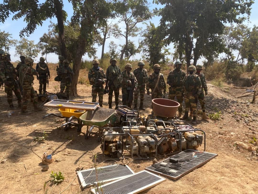 MOUSSALA : Démantèlement d’un site d’orpaillage clandestin, ce jeudi