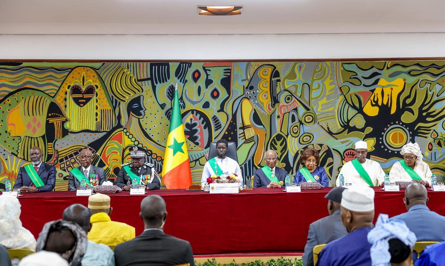 Palais : Le Président a présidé la cérémonie de réception des dignitaires décorés au titre de l’année 2025