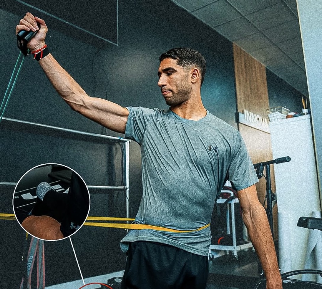 Achraf Hakimi reprend l’entraînement mais reste incertain pour la CAN