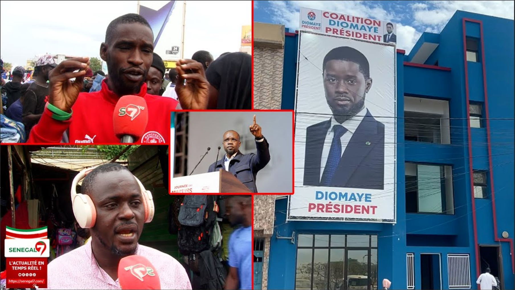 Réaction des Sénégalais sur le nouveau siège de la coalition Diomaye Président (Vidéo)