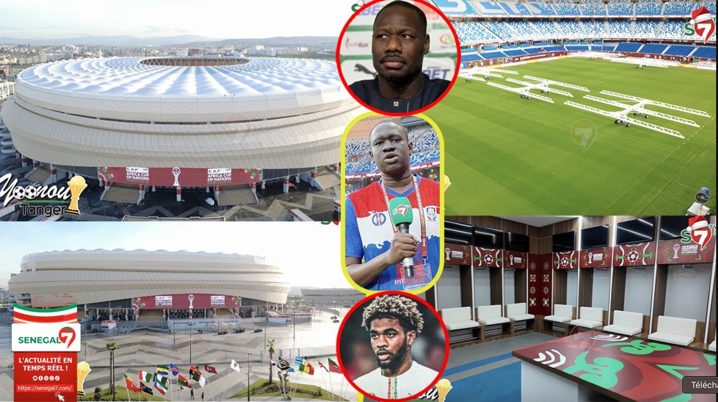 CAN MAROC 2025 : Visite guidée au Stade Ibn-Batouta de Tanger où les Lions vont jouer (Vidéo)