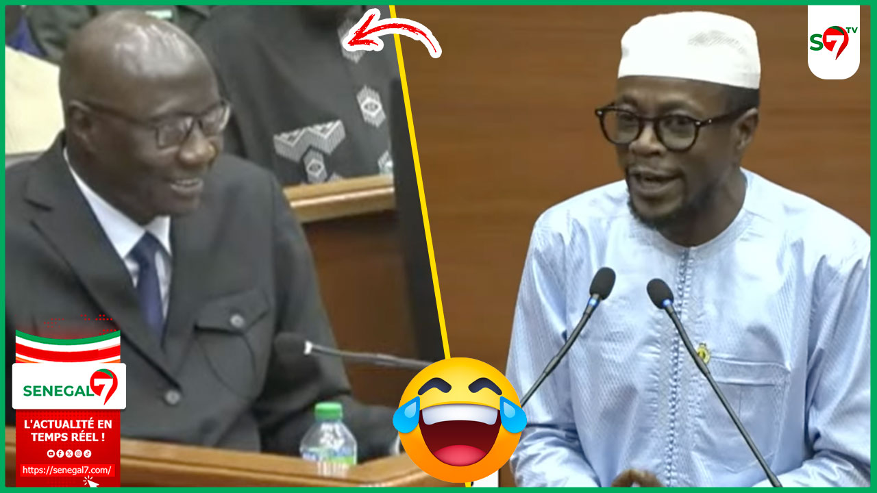 (Vidéo) Quand Abdou Mbow ch@uffe l’Assemblée Nationale et fait rire le ministre des Forces Armées