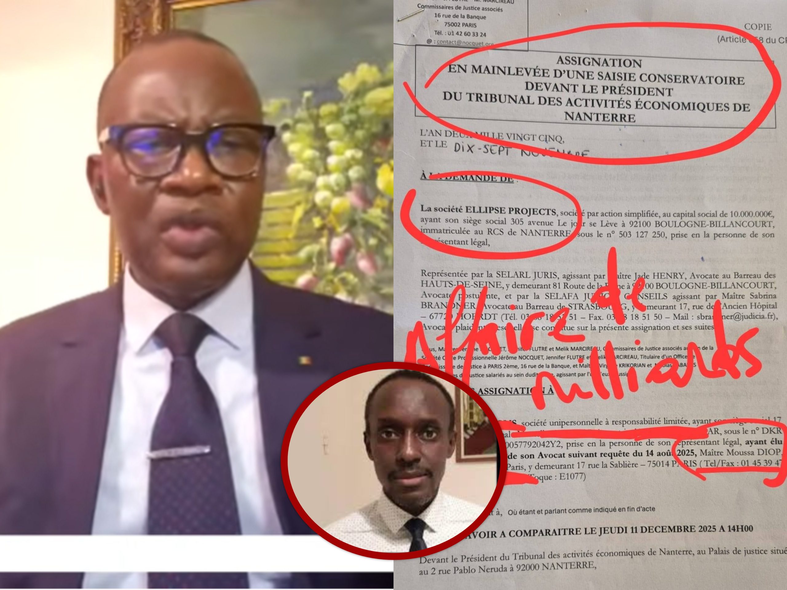 La réplique salée de Me Moussa Diop à Akhenaton :"Voilà des mégaphones de la bergerie (guett gui)..."