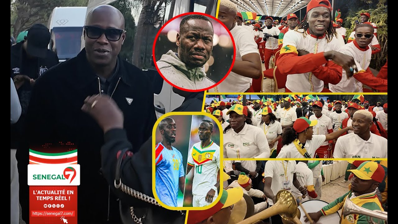(Vidéo) CAN 2025 - Sénégal vs RD Congo: Khalilou Fadiga & Abdoulaye Fall galvanisent les supporters sénégalais
