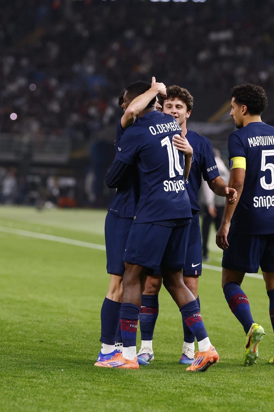 Football : Le PSG s’impose contre Marseille et remporte le trophée des champions