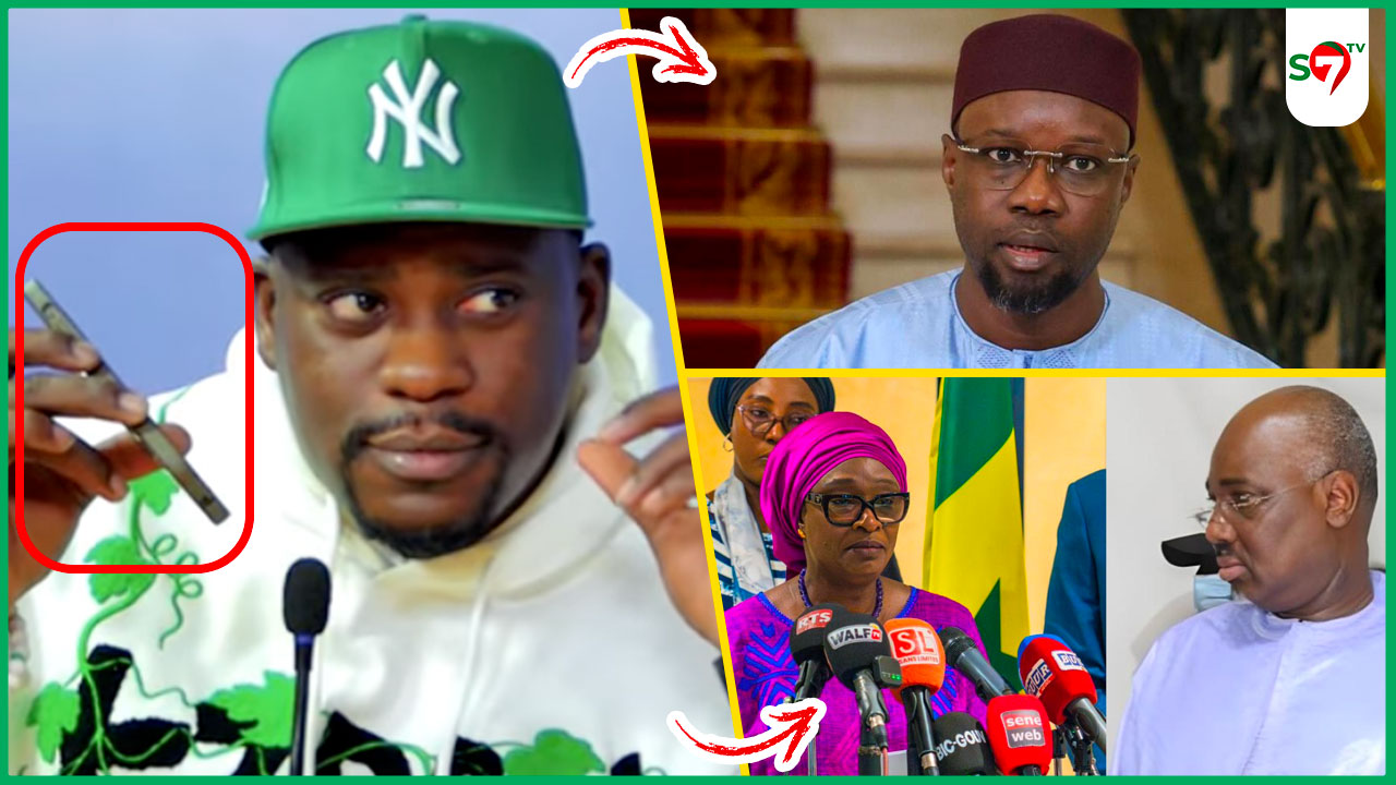 (Video) Aff. Farba Ngom: Khalifa Rappeur diffuse en direct un audio de SONKO & l’amene à la VAR
