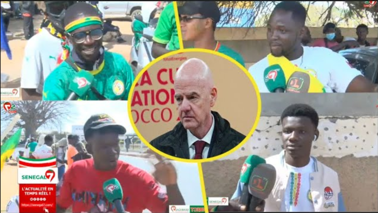 Arrivée des lions : Les supporters Sénégalais étalent leur colère et déchirent le communiqué de la FIFA (Vidéo)