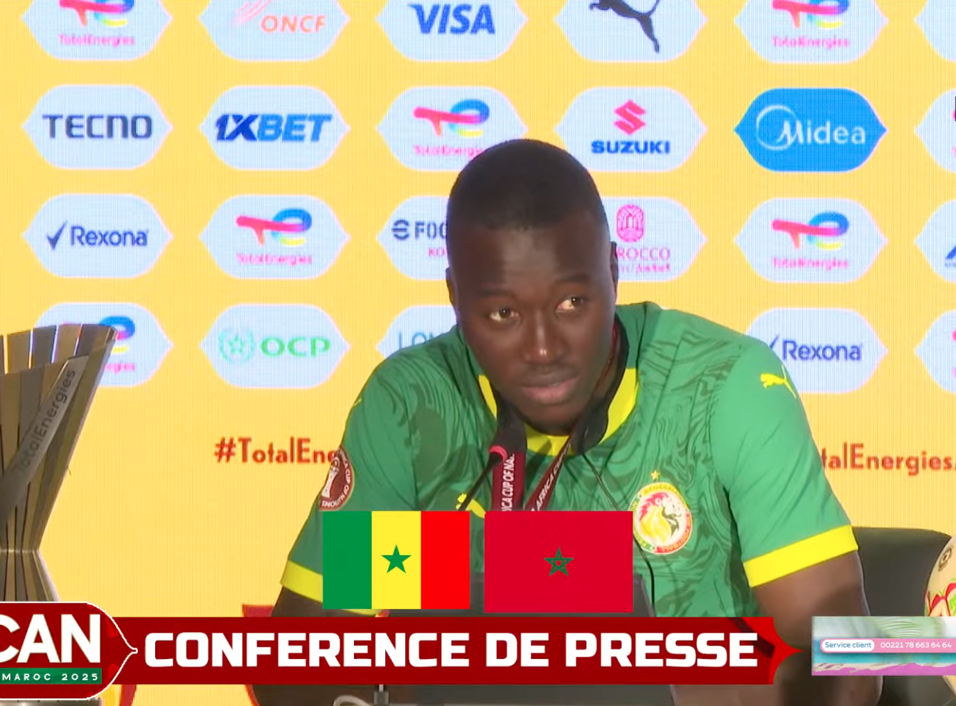 Réaction à chaud de Pape Gueye après le sacre "On a tous vu ce qu’il s’est passé, mais…" (Vidéo)