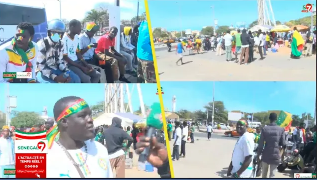 Arrivée des lions : Les supporters Sénégalais prennent d'assaut l'aéroport LSS de Yoff (Vidéo)