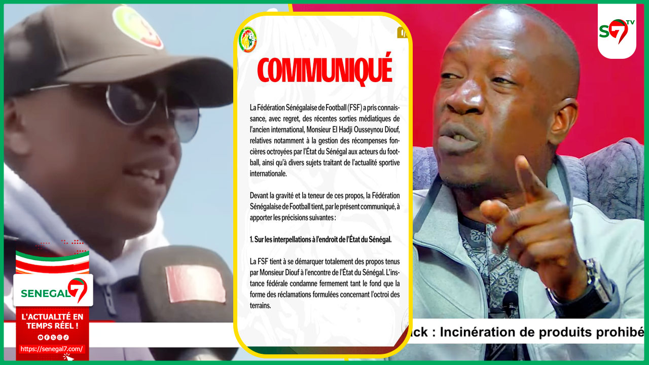 (Video) Communiqué FSF contre Diouf,Nioune Nio Genua Fort Etat: Abdoulaye Mbow recadre le double Ballon d'Or