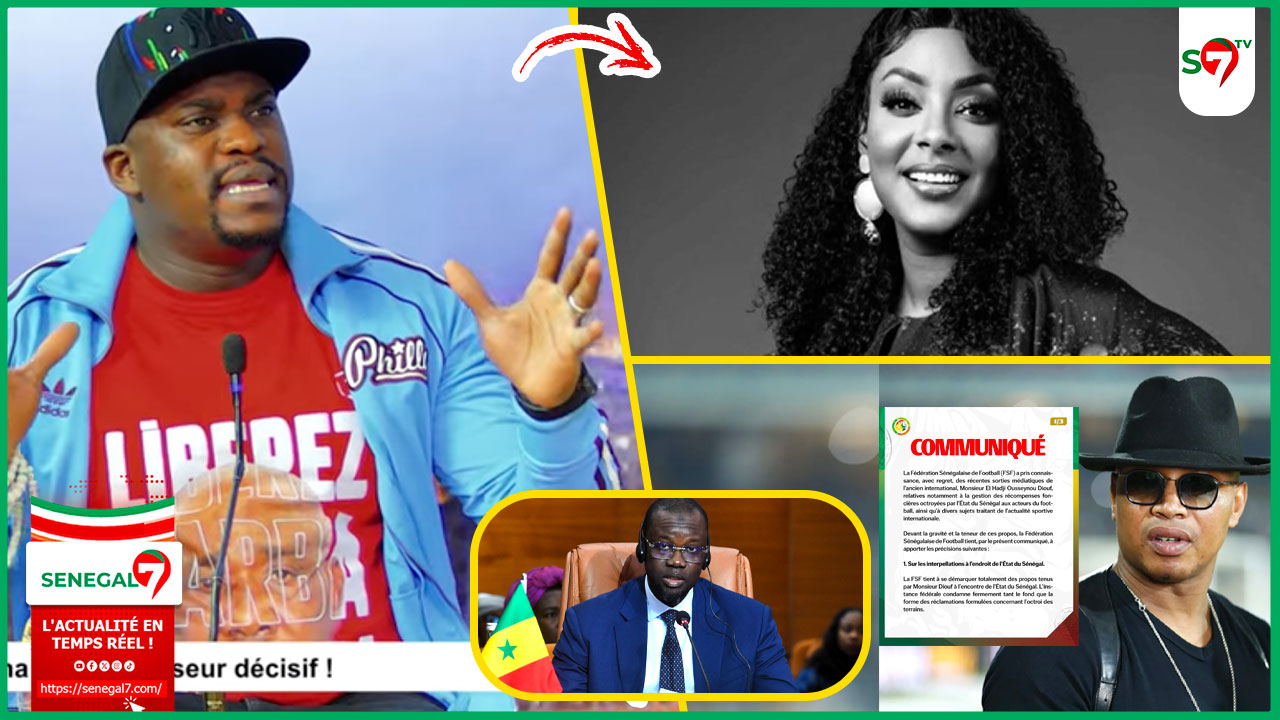 (Video) Dec£s Halima Gadji, Diouf vs FSF, sanctions contre le Senegal: Khalifa Rappeur assène ses vérités...
