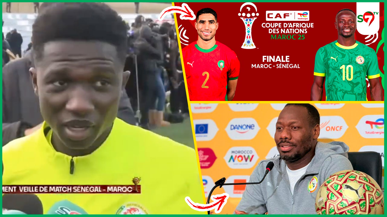 (Video) "Dañe Beug Yobou Coupe Bi Senegal… Finale Bima Gagné Wone Ak Pape Thiaw..." Lamine Camara tres confiant avant la finale contre le Maroc