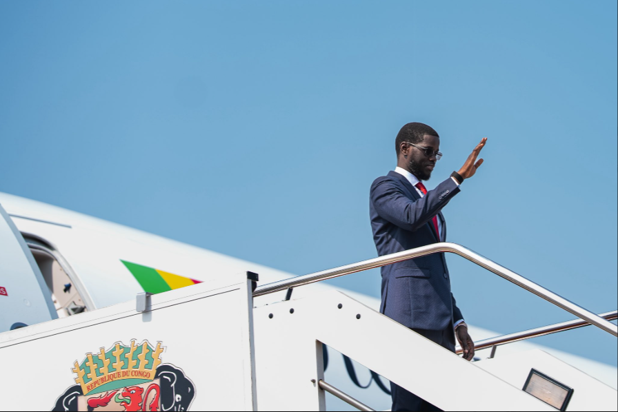 Fin de la visite officielle : Diomaye dit quitter Brazzaville avec le sentiment de satisfaction