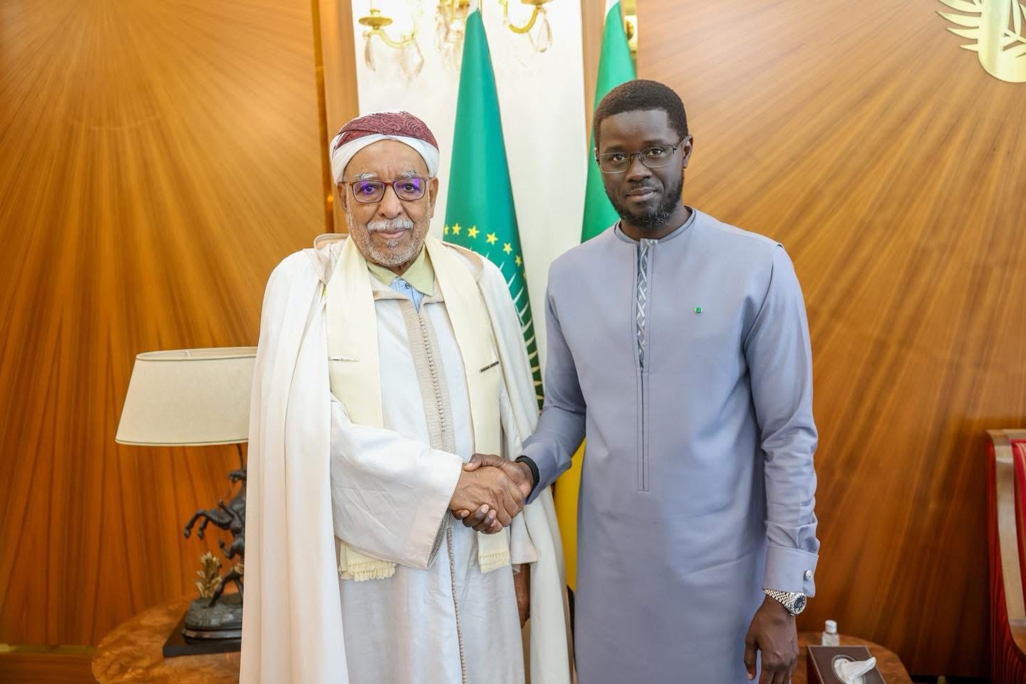 Audience : Le Chef de l’État a reçu Chérif Sidi Ali Bel Arabi At Tidjani