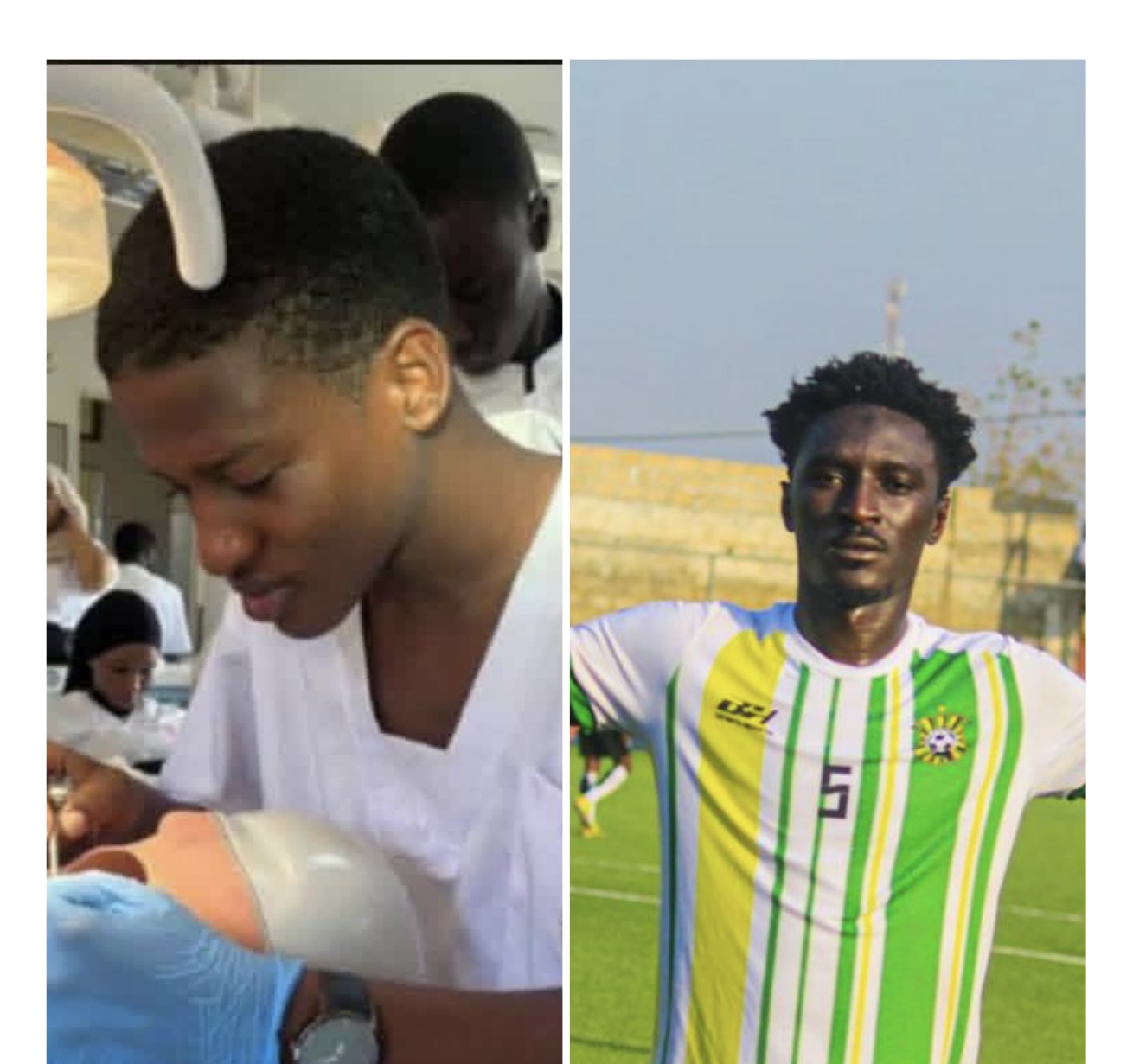 le cri d’alarme du milieu terrain sénégalais Ndene Cissé « La vie d’un étudiant compte »