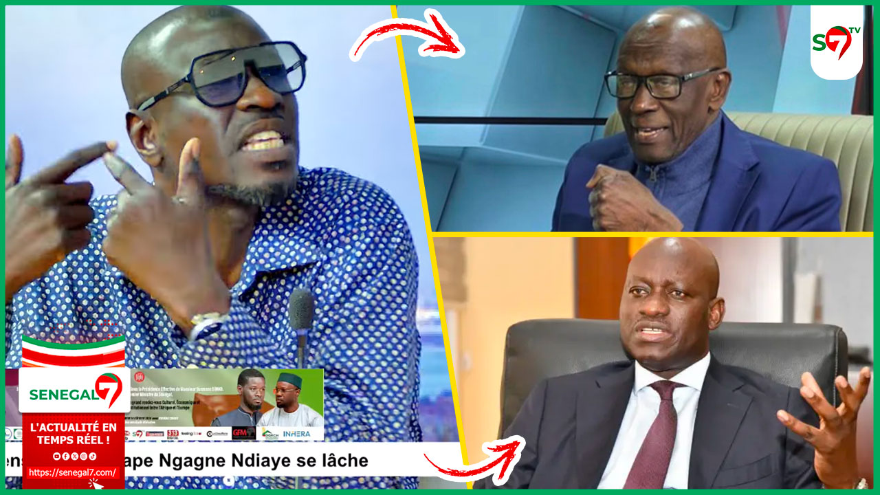 (Video) Karim Xrum Xax tacle sévèrement Abass Fall « Limou Wax Doudou Wade… »